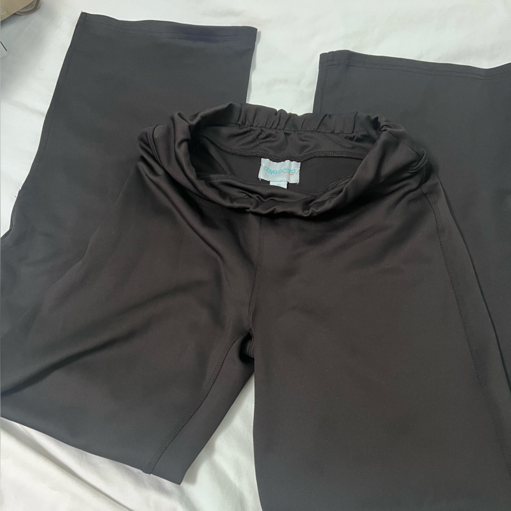 CAYA COSTA Women’s UV Protection Wide Leg Pants - Size XS - Black